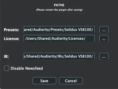 audiority VST2 Electric Matter Flanger Filter Matrix Pedal - USER PATHS SETTING