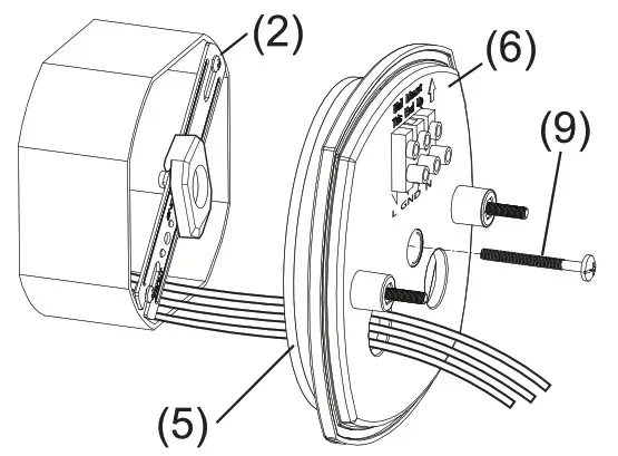 FEIT Flood Light Security Camera - part- b