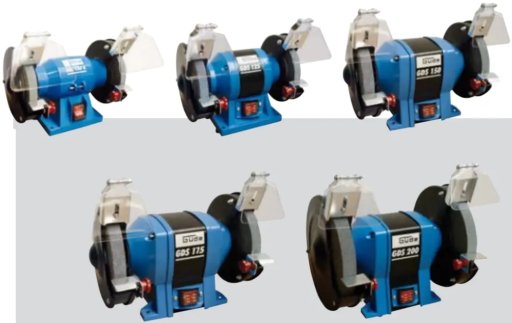 Gude GDS 125 A Bench Grinder A