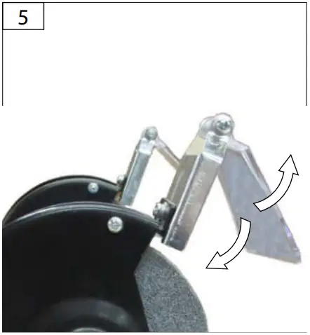 Gude GDS 125 A Bench Grinder E 4