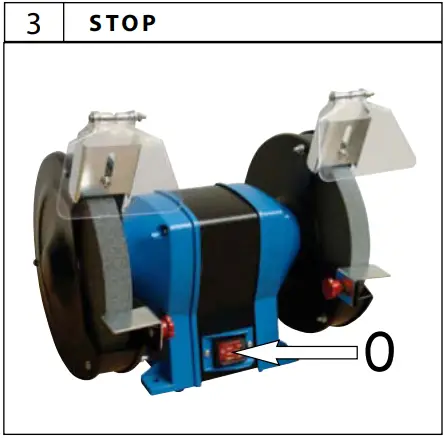 Gude GDS 125 A Bench Grinder F 13