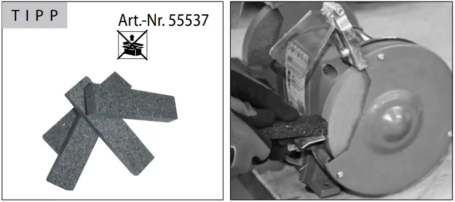 Gude GDS 125 A Bench Grinder F 4