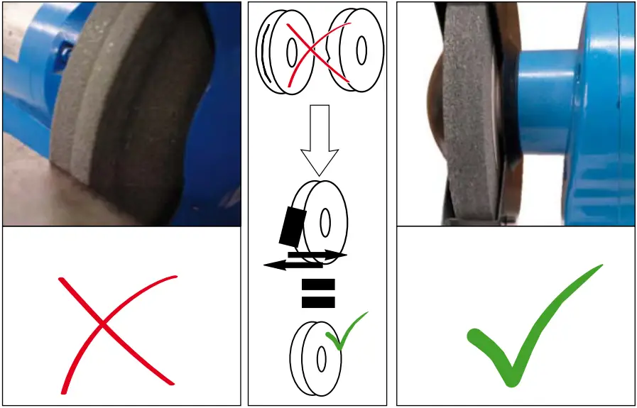 Gude GDS 125 A Bench Grinder F 5