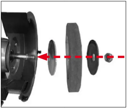 Gude GDS 125 A Bench Grinder F 8C