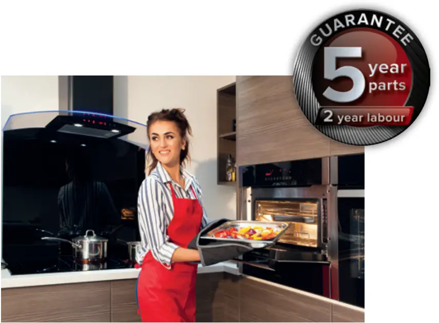 CDA ECHK90 Curved Glass Island Extractor B