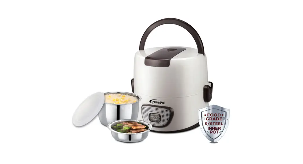 Powerpac Pprc113 1.2l Electric Lunch Box User Manual