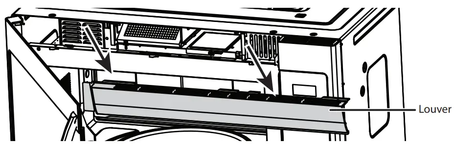 Galanz Microwave Oven - away from the unit