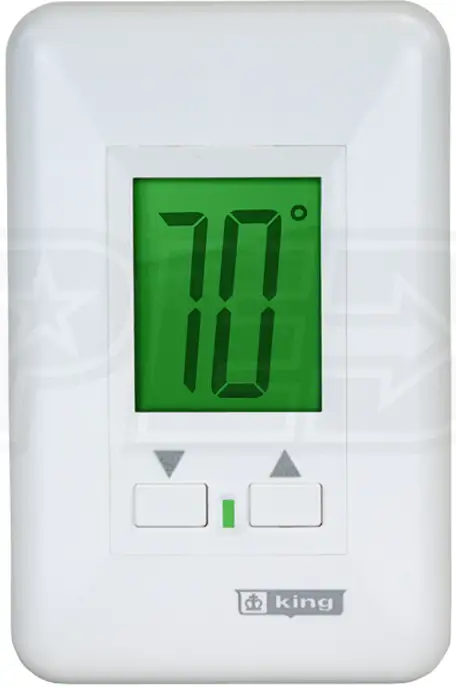 KING-ELECTRIC-HW120 - Hydronic-Electronic-Line-Voltage-Non-Programmable-Thermostat-PRODUCT