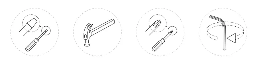 COSTWAY-HW67487WH-24-2-Barstools-Swivel-Counter-Height-Chairs-FIG-1
