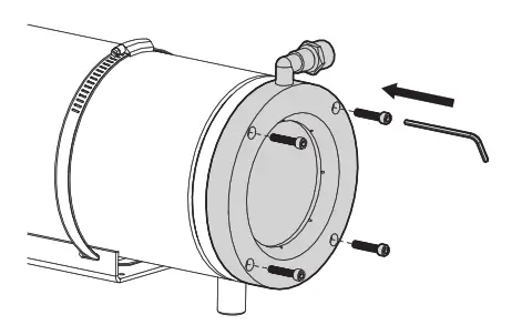 VIDEOTEC NXW Series NXM36 Liquid Cooled Camera Housing - fig 2