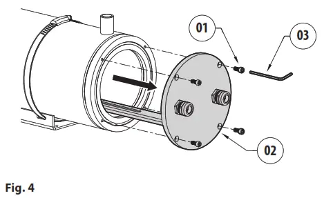 VIDEOTEC NXW Series NXM36 Liquid Cooled Camera Housing - fig 4
