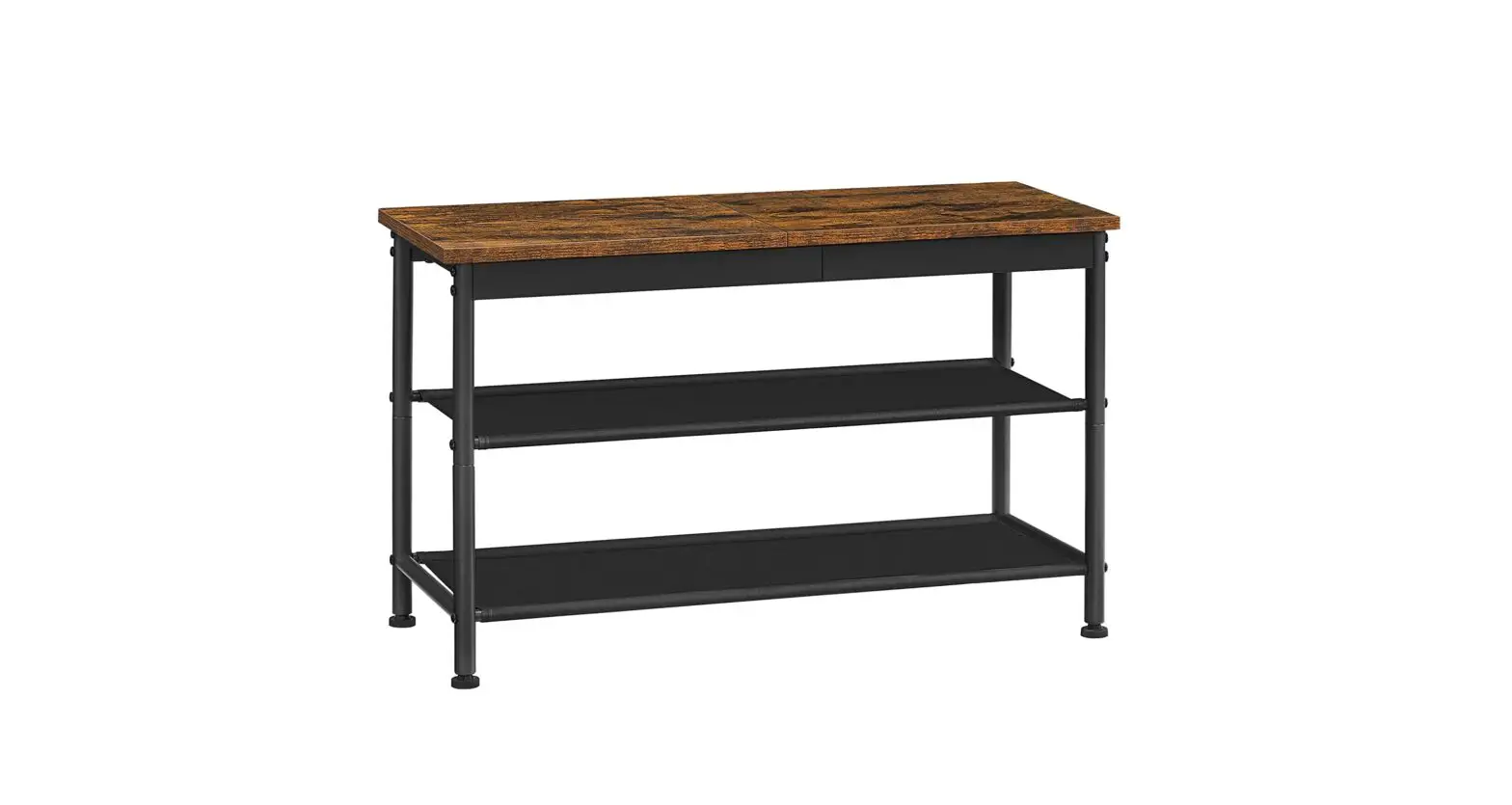 Vasagle 43158133 Black Shoe Storage Bench Instruction Manual