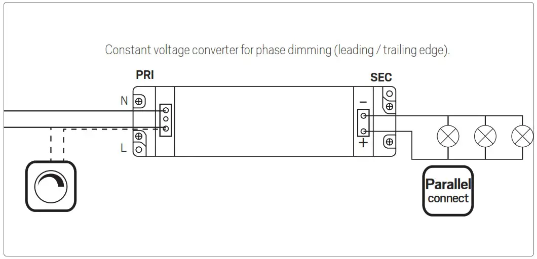 ecolite 595182 Trafo 12V LED Driver Transformer Power Supply - Product overview