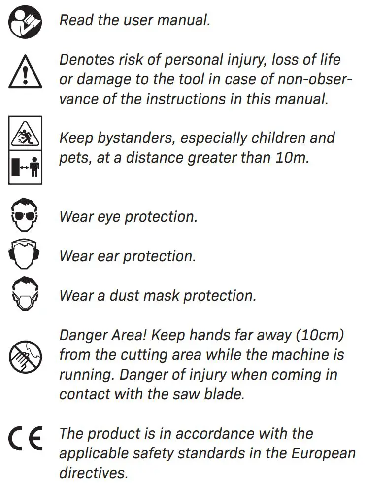 VONROC RS502AC Reciprocating Saw Instruction Manual - SAFETY INSTRUCTIONS