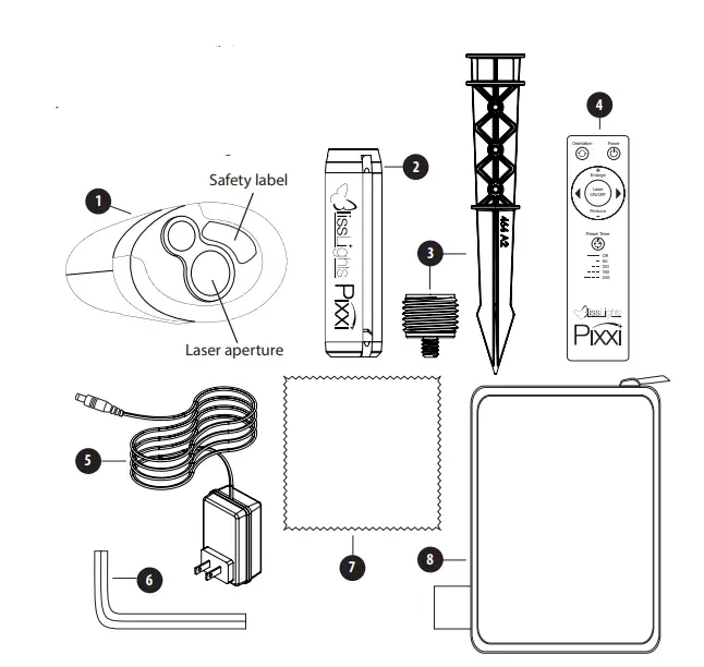 BLISSLIGHTS-PIXXI-Laser-Projector-User-Guide-fig-1