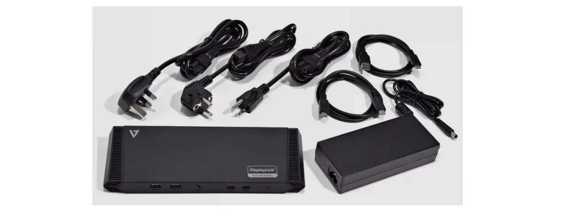 Vseven Dockusbc Triple Displaylink Docking Station User Manual