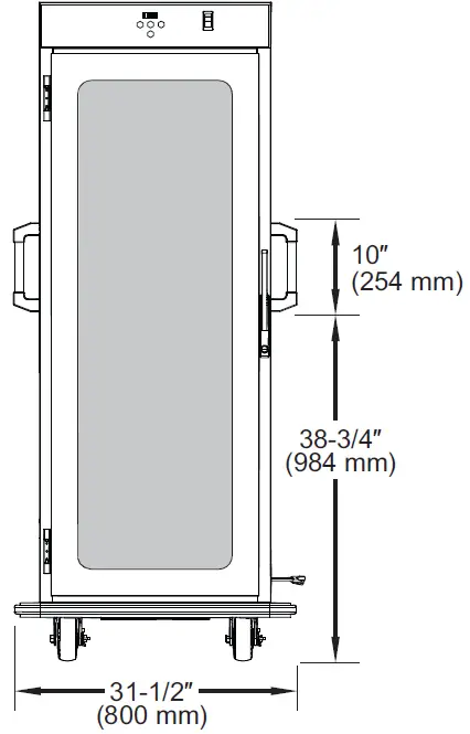 Hatco FSHC-17W1D Tall Humidified Holding Cabinets 08