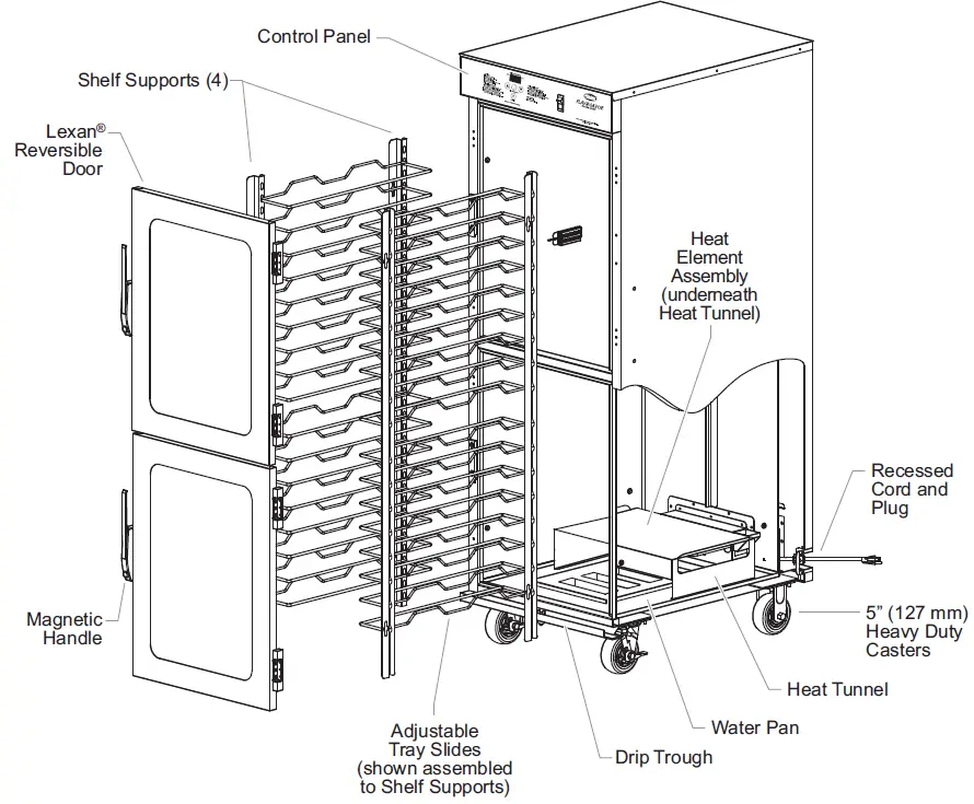 Hatco FSHC-17W1D Tall Humidified Holding Cabinets 08