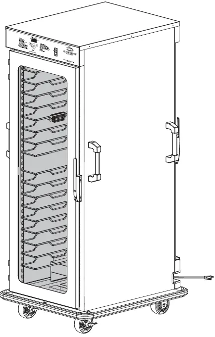 Hatco FSHC-17W1D Tall Humidified Holding Cabinets 15
