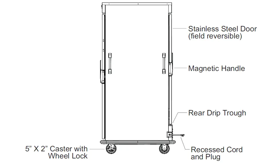 Hatco FSHC-17W1D Tall Humidified Holding Cabinets 15