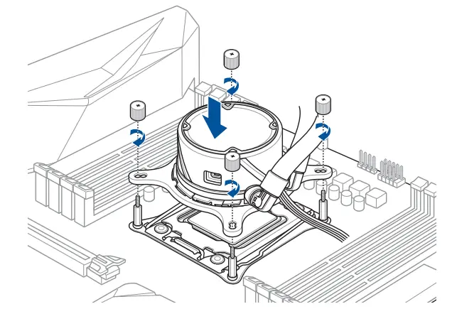 ASUS ROG Strix LC RGB Series Liquid CPU Cooler - fig 12
