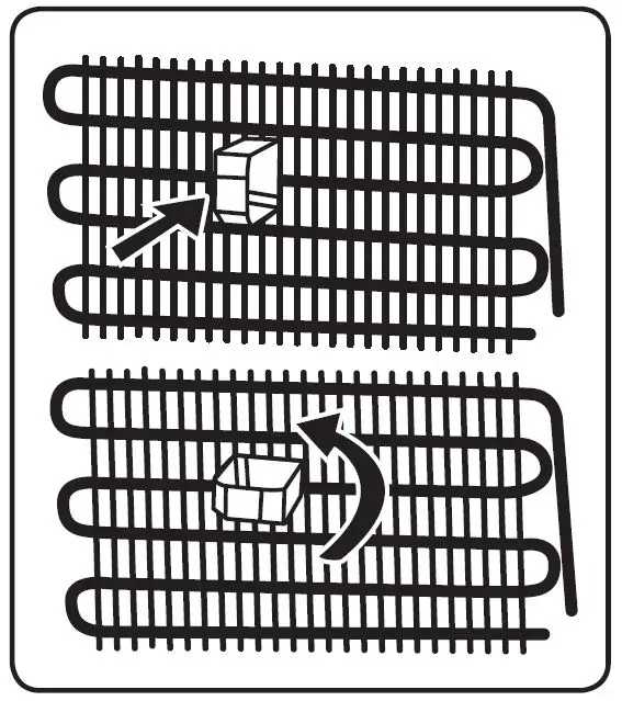CANDY CDV1S514EWHE Fridge Freezer 10