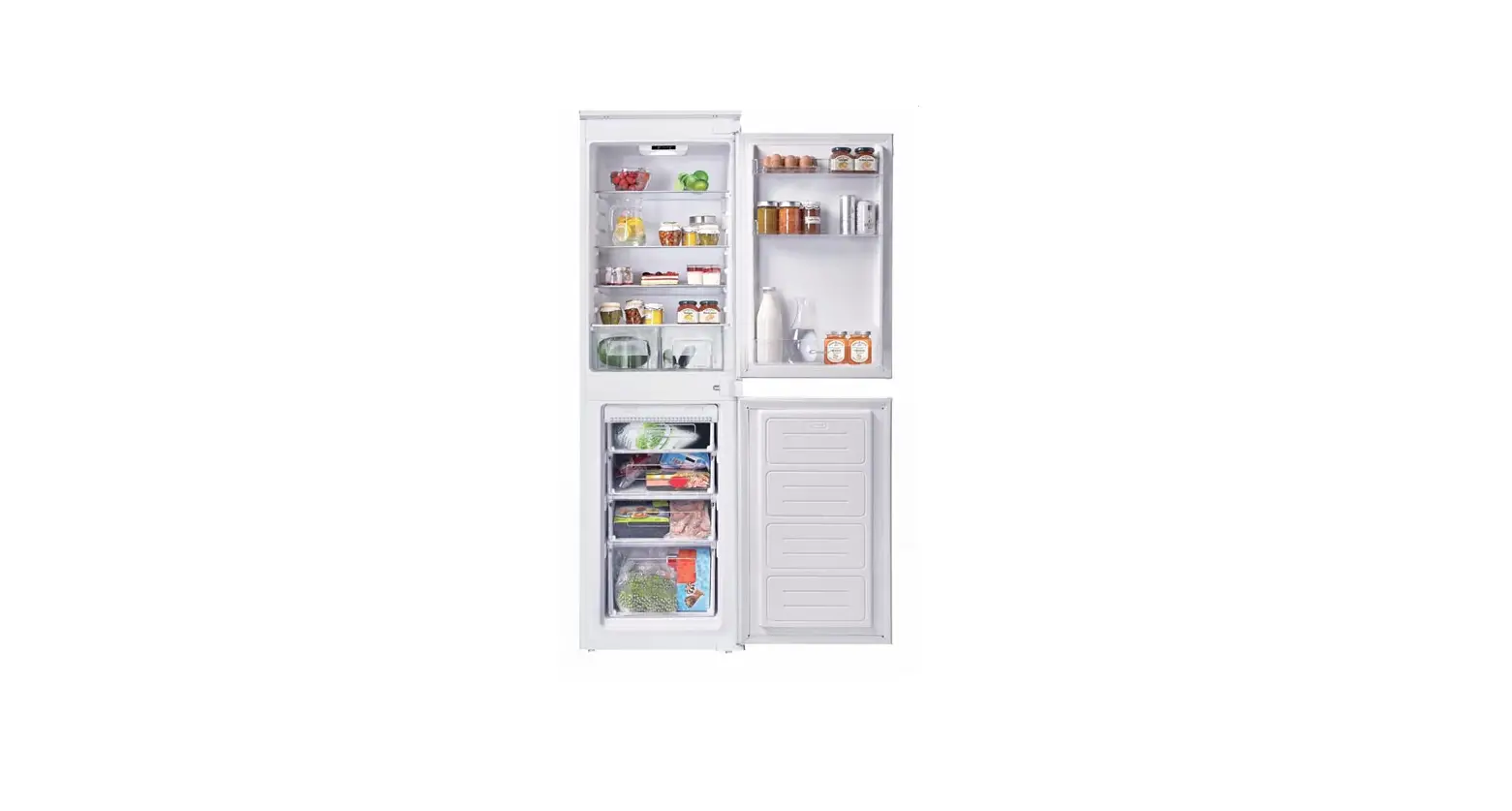 Candy Cdv1s514ewhe Fridge Freezer User Manual