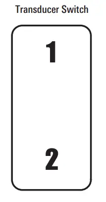 HUMMINBIRD Transducer Switch - fig 1