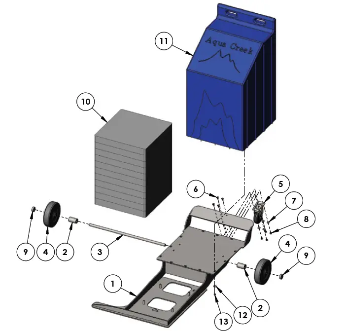 Aqua Creek Products F-PPP2 Portable Pro 2 Lift fig (14)
