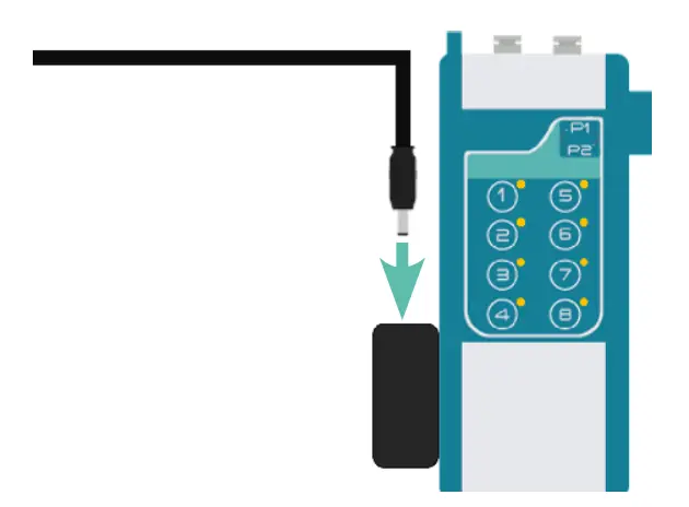 FLUIGENT LINEUP P SWITCH Pneumatic Valve Controller - 8 Power ON