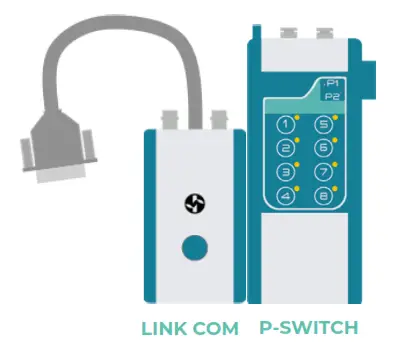 FLUIGENT LINEUP P SWITCH Pneumatic Valve Controller - LINK COM