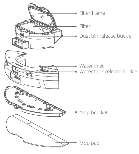 Botslab S8 Plus NaviClean Robot Vacuum Cleaner - FIG 4