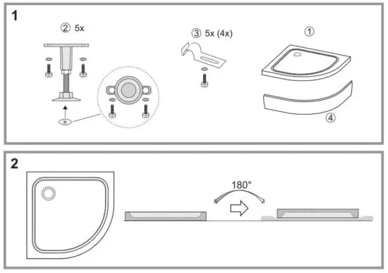 FIG 14 GALAXY PRO CHROME FLAT + BASE + SET