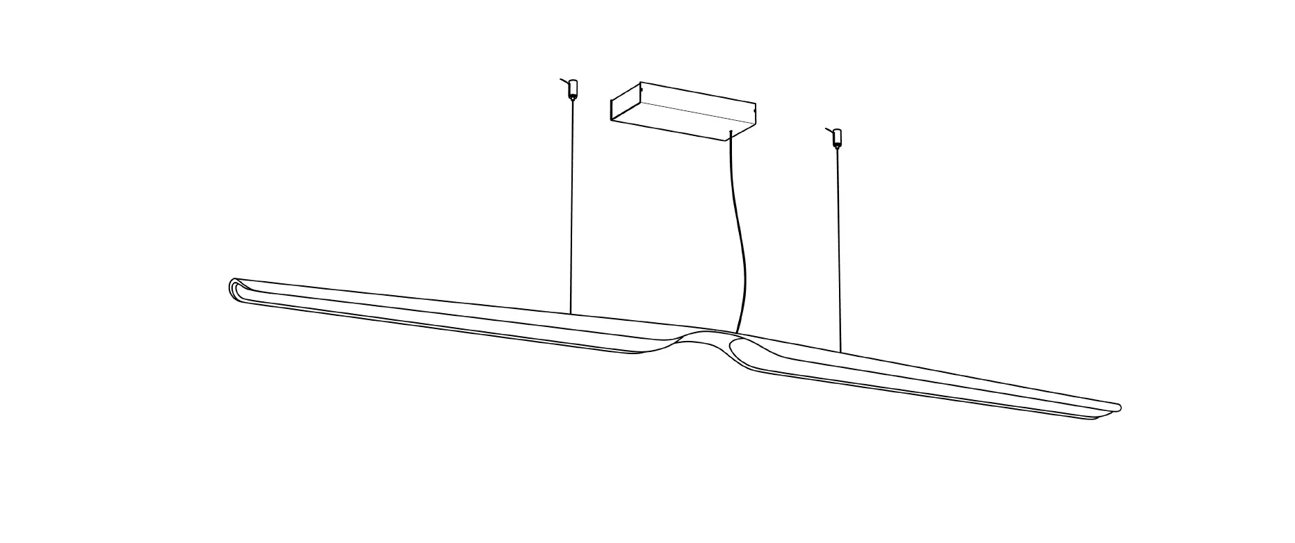 TUNTO Swan Pendant Lamp feature