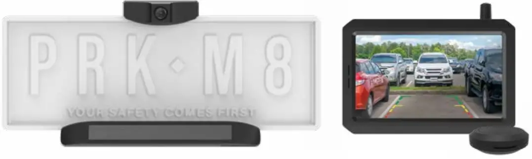 parkmate RVK-50SW 5.0 Inch Wireless Monitor-fig1