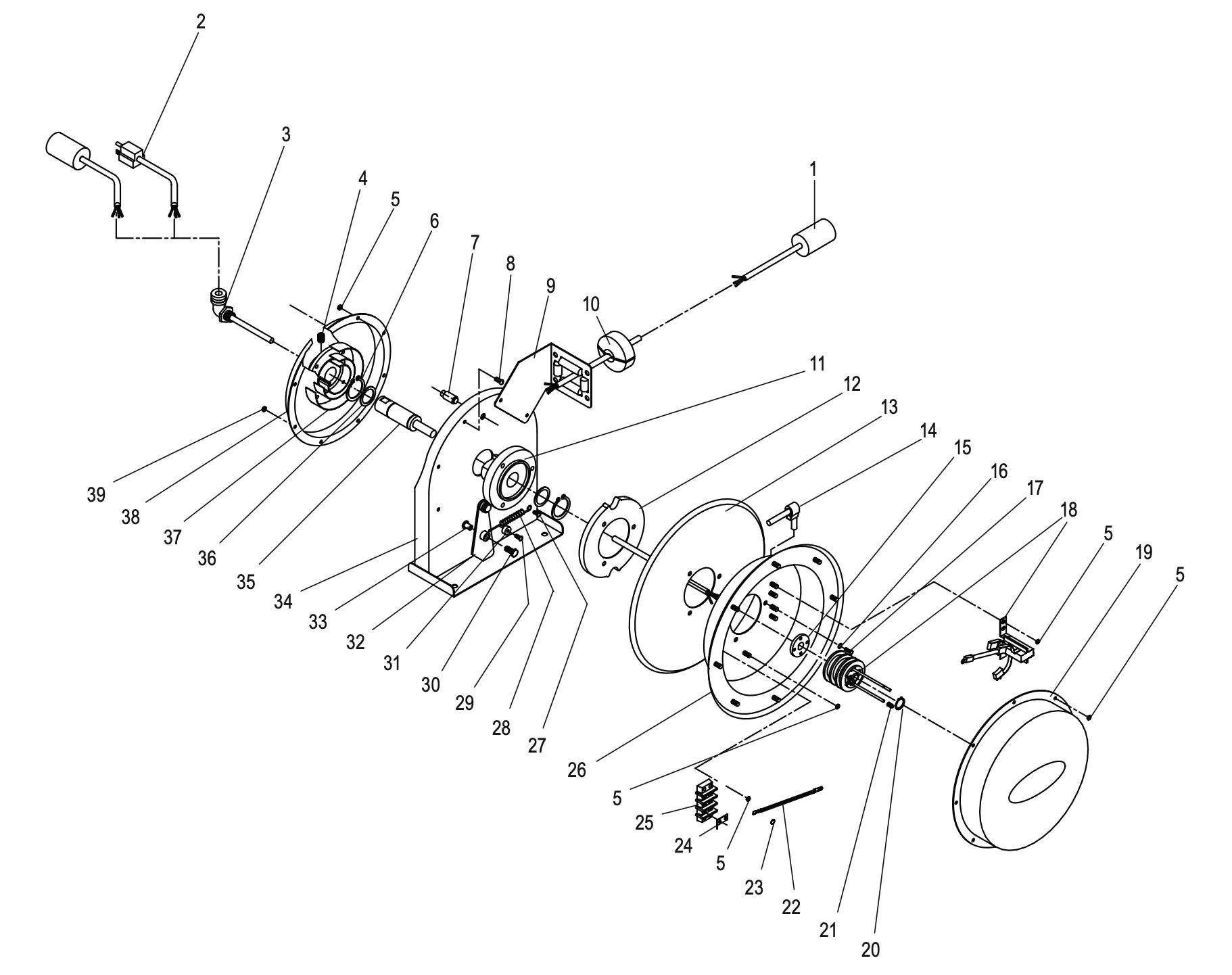 ULINE H-7122 Parts Guide