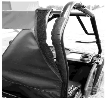 FALCON-RIDGE-Honda-Pioneer-500-Soft-Doors-and-Rear-Window-2