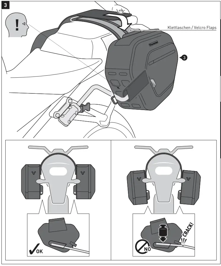 BC.HTA.05.740.30300 Saddlebag Set Fastening
