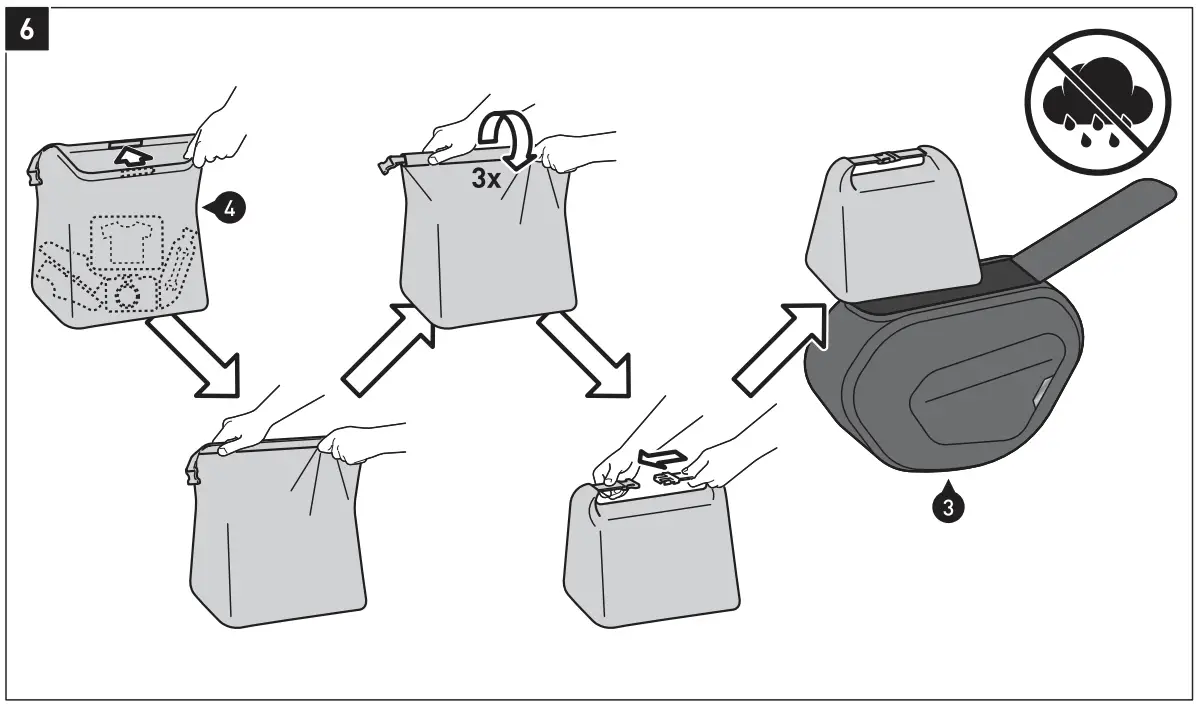 BC.HTA.05.740.30300 Saddlebag Set Fastening