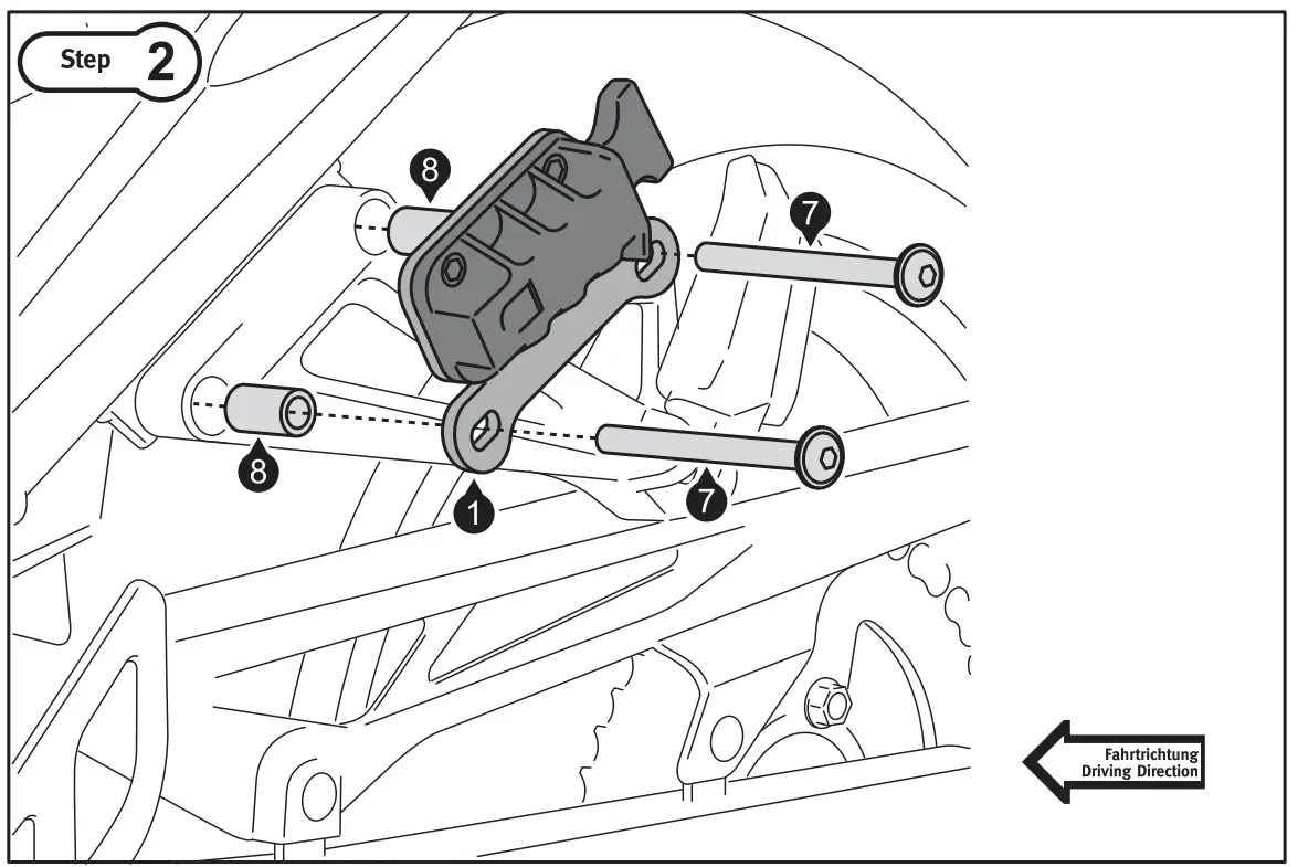 BC.HTA.05.740.30300 Saddlebag Set Mounting