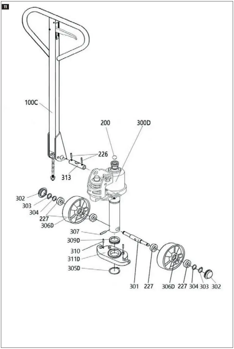 Hard Head 015228 Pallet Truck - Figure 4