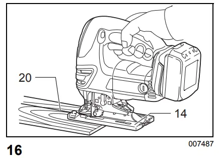 makita-DJV180-Cordless Jig-Saw-Instruction-fig-16
