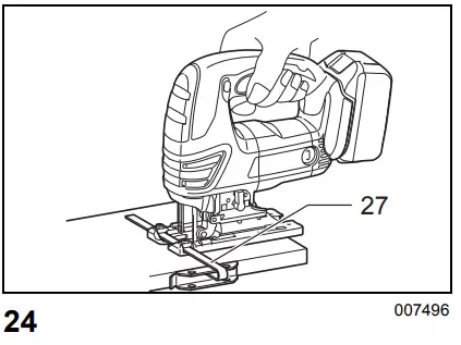 makita-DJV180-Cordless Jig-Saw-Instruction-fig-24