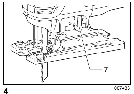 makita-DJV180-Cordless Jig-Saw-Instruction-fig-4