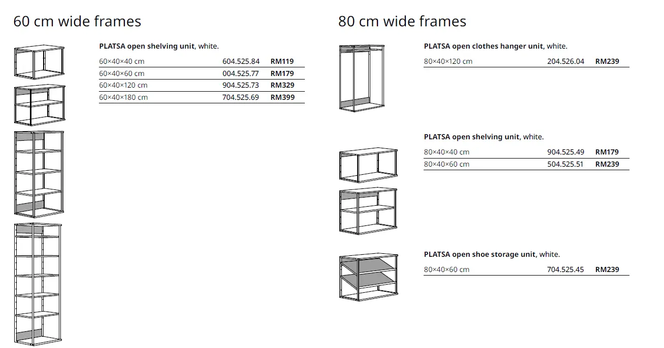 IKEA PLATSA System 6