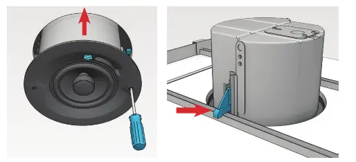 biamp CM20DTS Desono CM Ceiling Loudspeaker - fig8