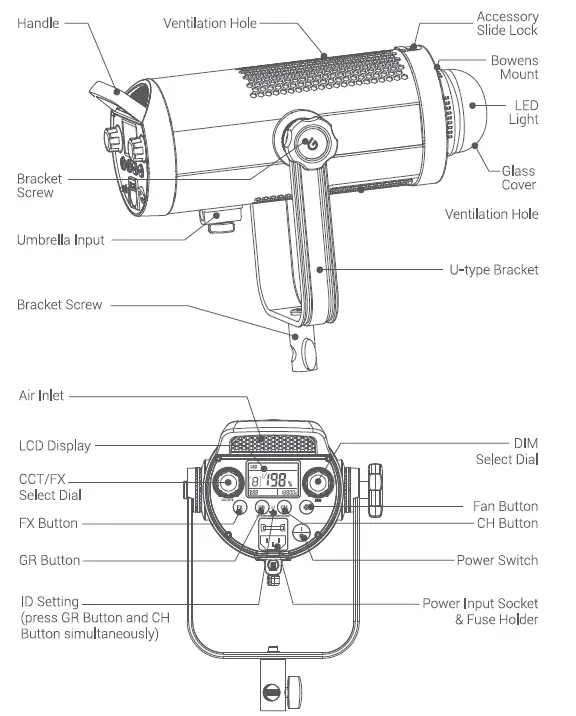 Godox-SL-300II-Bi-Color-LED-Video-Light-fig-1