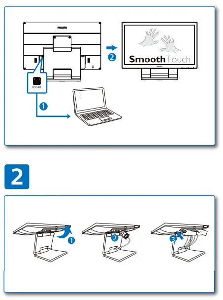 PHILIPS 222B9 242B9 B Line LED Monitor - Figure 3