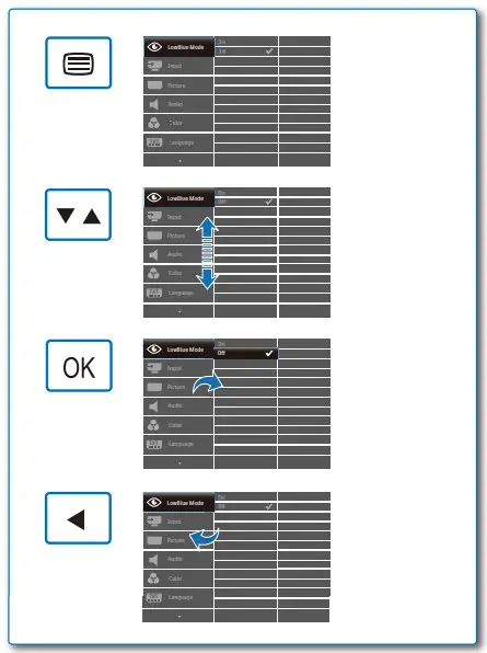 PHILIPS 222B9 242B9 B Line LED Monitor - Figure 5