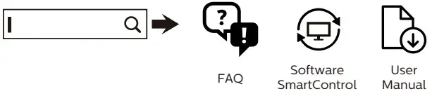 PHILIPS 222B9 242B9 B Line LED Monitor - icon 2